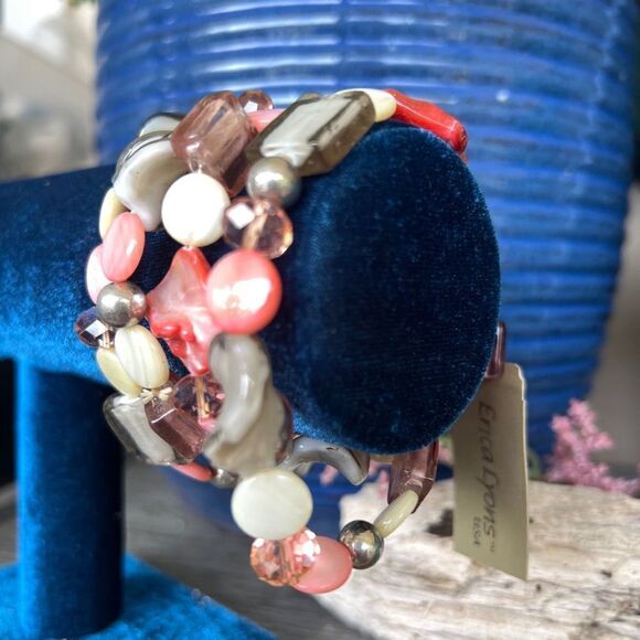 Retro Y2k Chunky Erica Lyons Fashion Bracelet $16ea / 3 for $25 - Picture 3 of 5